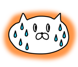 It's a cat, sticker sticker #9053192