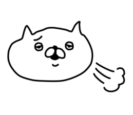 It's a cat, sticker sticker #9053208