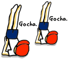 Gymnastic formation_English Ver. sticker #9053580