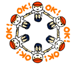 Gymnastic formation_English Ver. sticker #9053584