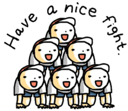 Gymnastic formation_English Ver. sticker #9053597