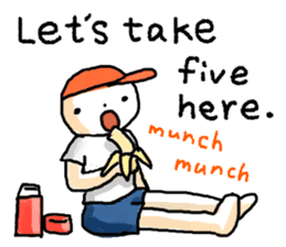 Gymnastic formation_English Ver. sticker #9053603