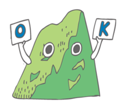 little red mushroom sticker #9054181