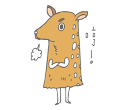 little red mushroom sticker #9054197