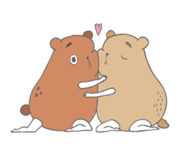 little red mushroom sticker #9054202