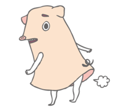 little red mushroom sticker #9054204