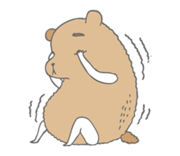 little red mushroom sticker #9054205