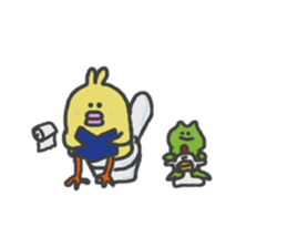 Piyo&Kae sticker #9054236