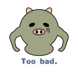 Stout animals sticker #9054320