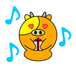 Stout animals sticker #9054328