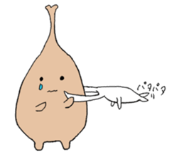 White stag sticker #9054720