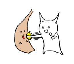 White stag sticker #9054721