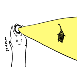 White stag sticker #9054722