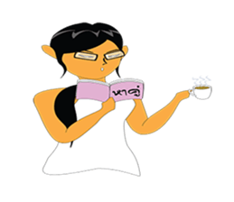 Charming Aoitip sticker #9055323