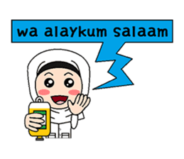 Hijab Nurse (English version) sticker #9056617