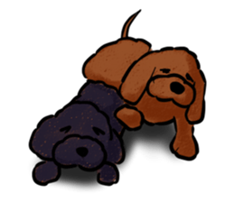 fluffy moco5 sticker #9056740