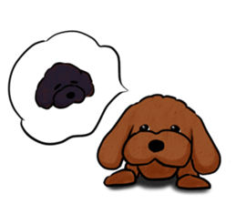 fluffy moco5 sticker #9056741