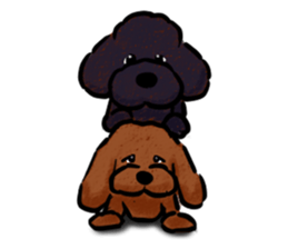 fluffy moco5 sticker #9056744