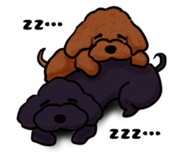 fluffy moco5 sticker #9056765