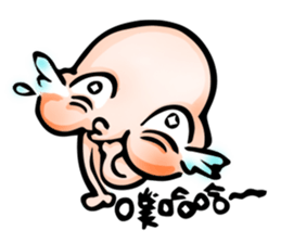 Mr.Nostril's Daily life vo.1- HELLO! sticker #9057107
