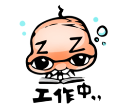 Mr.Nostril's Daily life vo.1- HELLO! sticker #9057110