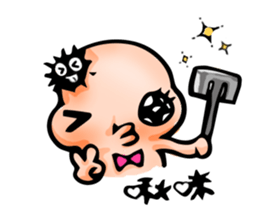 Mr.Nostril's Daily life vo.1- HELLO! sticker #9057132