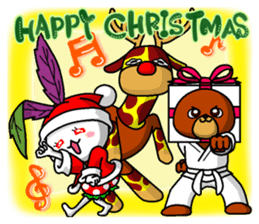 Kinjisou Rabbit Kekke chan the 4th Xmas sticker #9057214