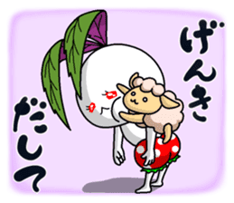 Kinjisou Rabbit Kekke chan the 4th Xmas sticker #9057224