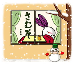 Kinjisou Rabbit Kekke chan the 4th Xmas sticker #9057227
