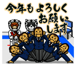 Kinjisou Rabbit Kekke chan the 4th Xmas sticker #9057245