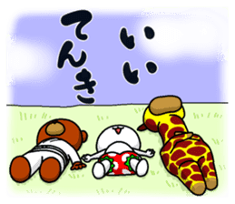 Kinjisou Rabbit Kekke chan the 4th Xmas sticker #9057254