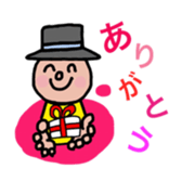 Pretty and colorful sticker sticker #9057177