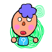 Pretty and colorful sticker sticker #9057200