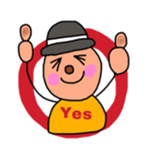 Pretty and colorful sticker sticker #9057209