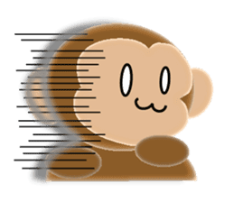 Stamp of 2016 of Oriental zodiac monkey3 sticker #9058170