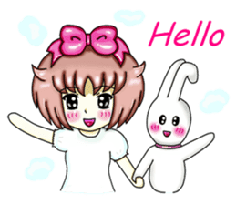 Lilly & Toby lovely couple (English) sticker #9058336