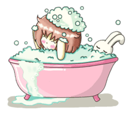 Lilly & Toby lovely couple (English) sticker #9058339