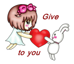 Lilly & Toby lovely couple (English) sticker #9058345