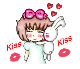 Lilly & Toby lovely couple (English) sticker #9058346