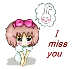 Lilly & Toby lovely couple (English) sticker #9058347