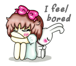 Lilly & Toby lovely couple (English) sticker #9058350