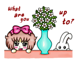 Lilly & Toby lovely couple (English) sticker #9058351