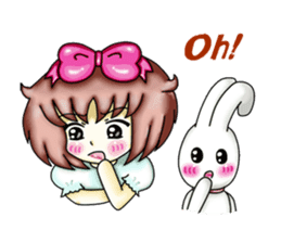 Lilly & Toby lovely couple (English) sticker #9058360