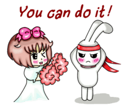 Lilly & Toby lovely couple (English) sticker #9058365