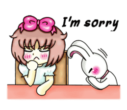 Lilly & Toby lovely couple (English) sticker #9058367