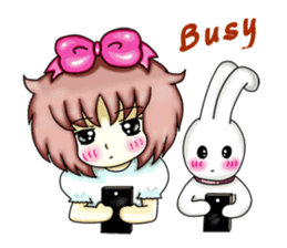 Lilly & Toby lovely couple (English) sticker #9058370