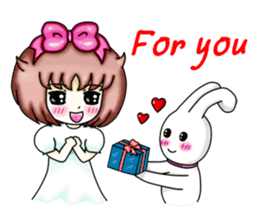 Lilly & Toby lovely couple (English) sticker #9058373