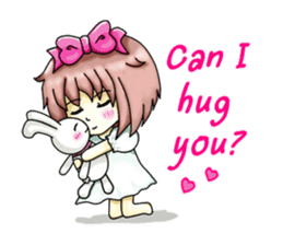 Lilly & Toby lovely couple (English) sticker #9058374