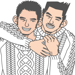 Beautiful Gay Life in Winter