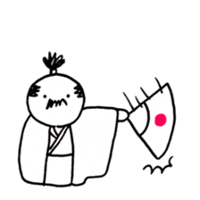 reaction of Japanese king called "Tono" sticker #9059285